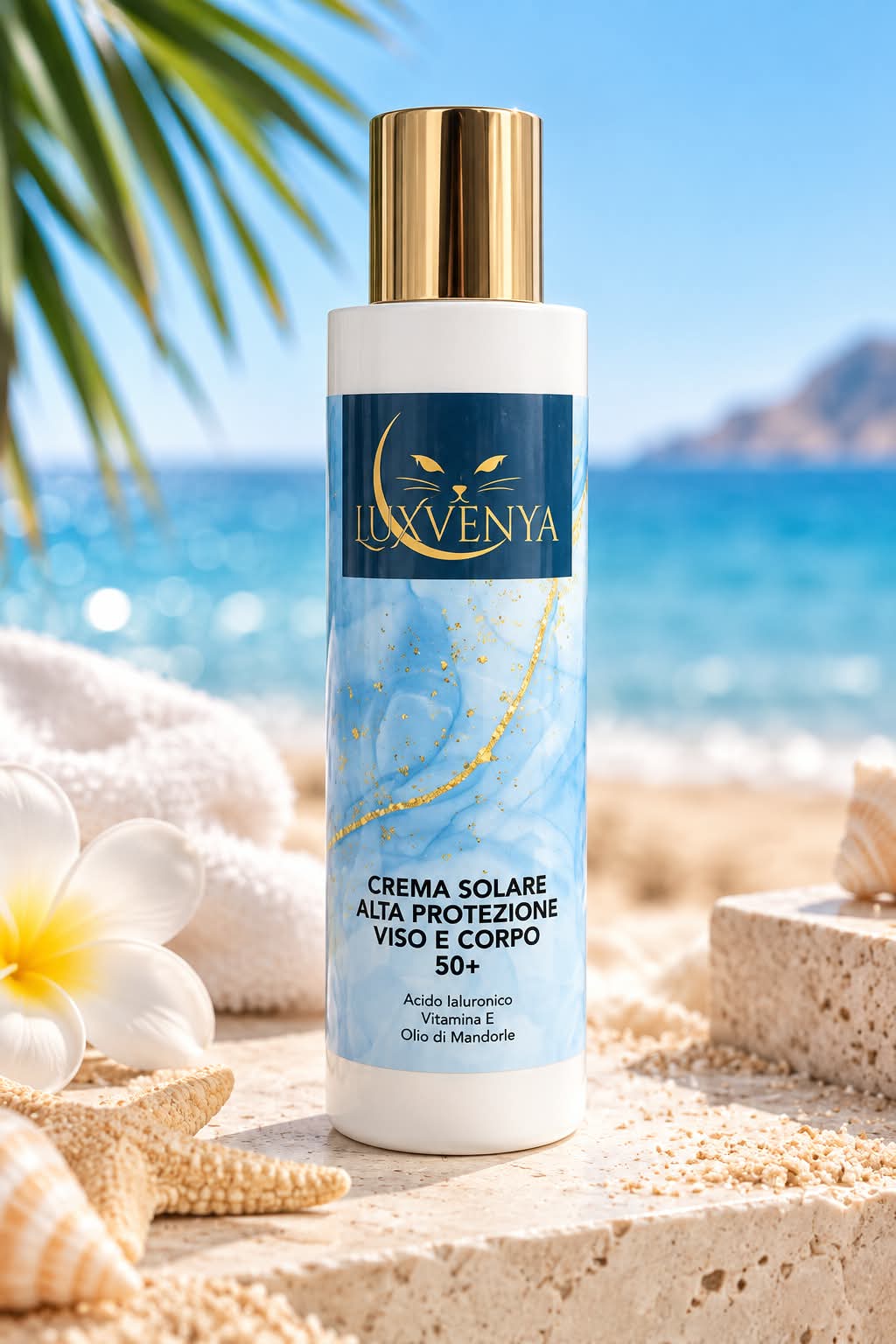 Crema Solare Alta Protezione Viso e Corpo 50+