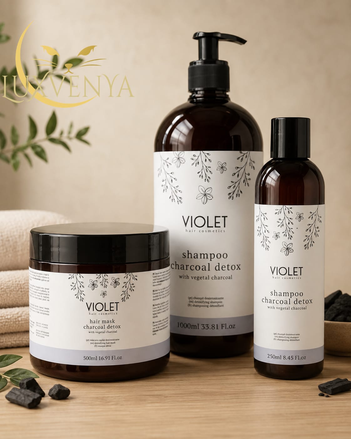 Shampoo - Maschera Charcoal Detox