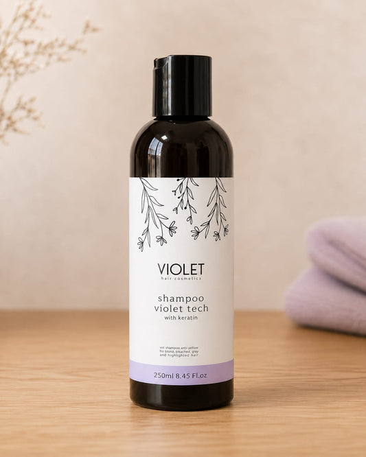 Shampoo e Maschera Antigiallo - Violet Tech