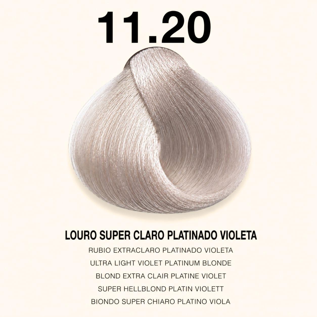 Crema Colorante Professionale Violet Keratin - Luxvenya Beauty