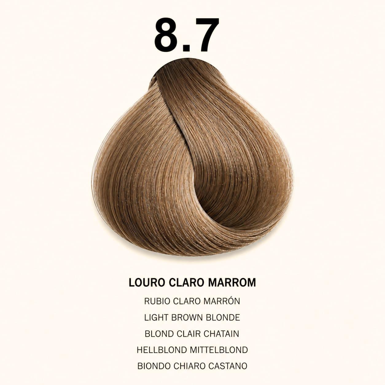 Crema Colorante Professionale Violet Keratin - Luxvenya Beauty