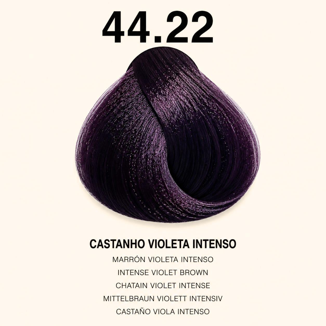Crema Colorante Professionale Violet Keratin - Luxvenya Beauty