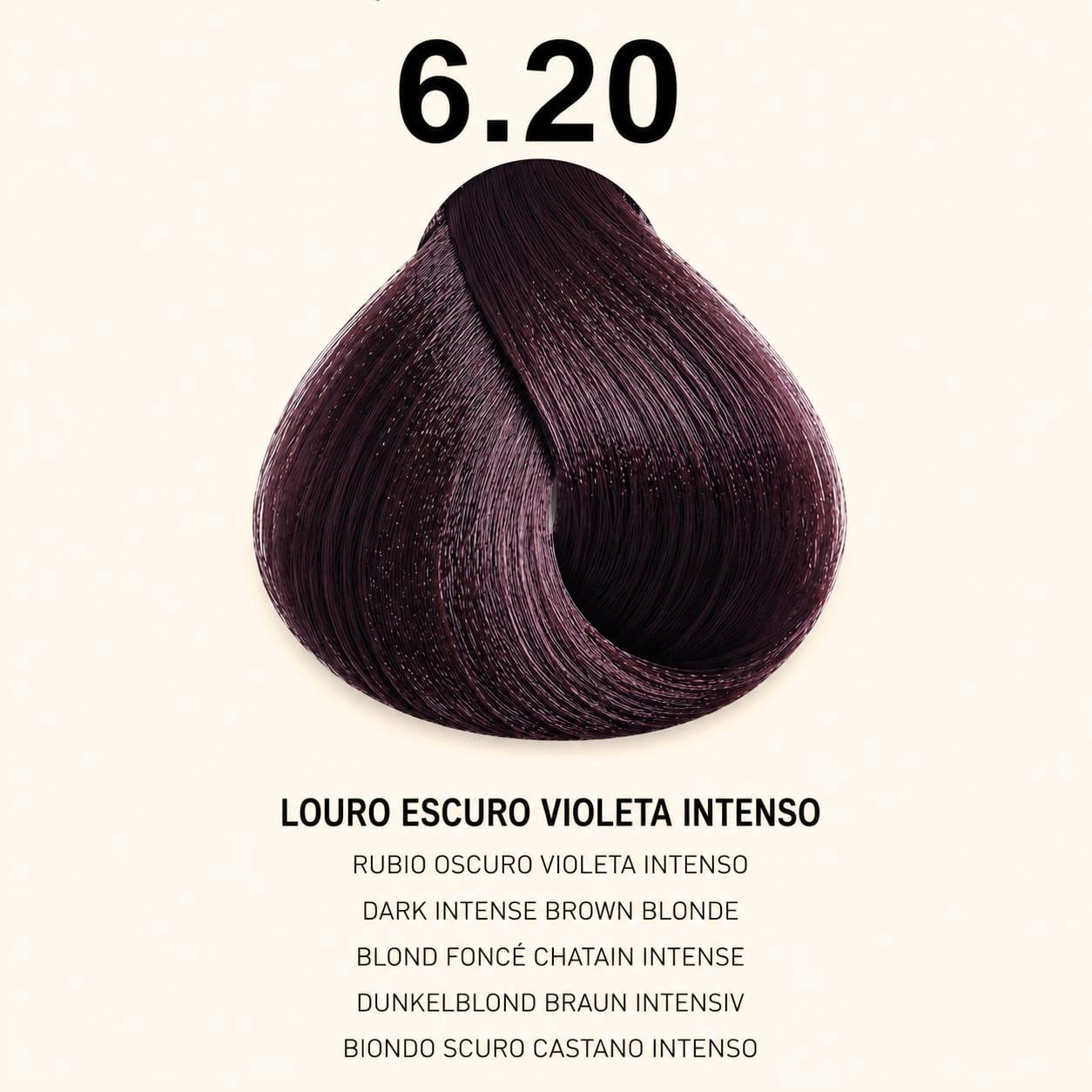 Crema Colorante Professionale Violet Keratin - Luxvenya Beauty