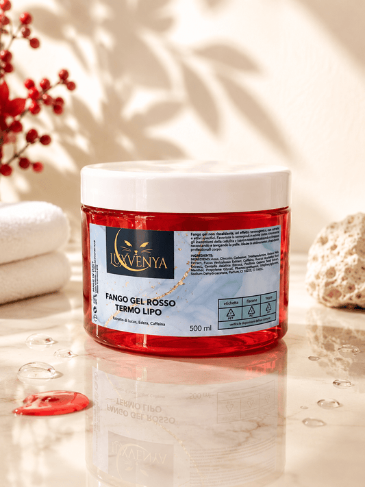 Fango Gel Rosso Termo Lipo Luxvenya - Luxvenya Beauty