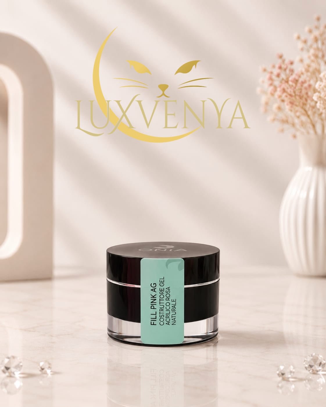 Polvere Acrilica Costruttore Professionale - Onia - Luxvenya Beauty